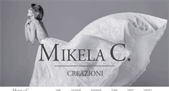 Desktop Screenshot of mikela-c.it